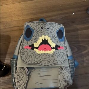 Jurassic world Blue velociraptor Loungefly backpack